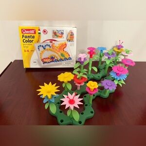 Quercetti FantaColor & Flower Building Toys